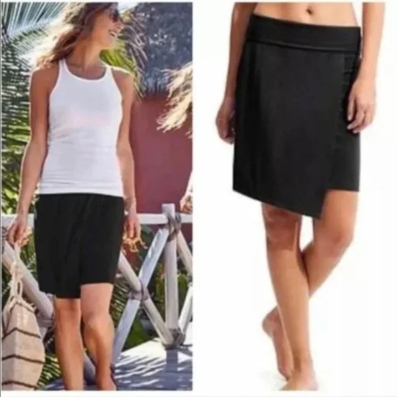 •Athleta• Seaside Foldover Skirt, NWT - Picture 3 of 7